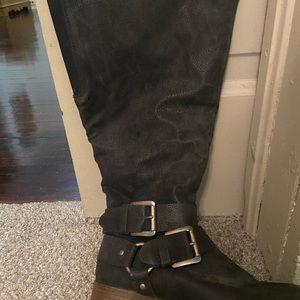 Maurice’s knee high boots wide calf!